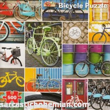 Bicycle Puzzle 500 Piece Re-marks  B00T8BJTCC